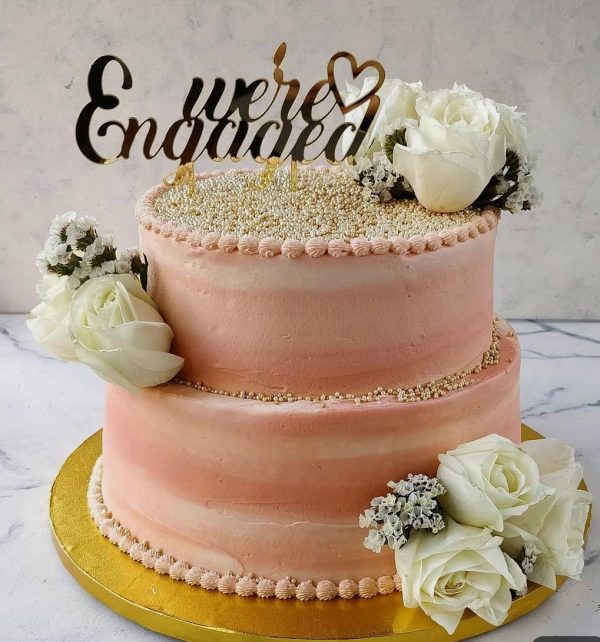 Pastel Wedding Cake