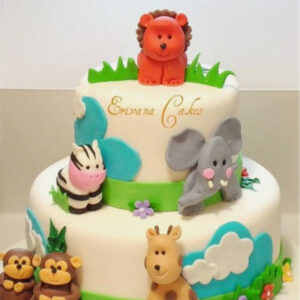 Forest Theme Cake