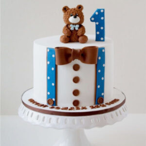 Teddy Fondant Cake