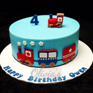 Train Birthday Cakes