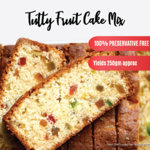 TUTTY FRUIT CAKE/DRY FRUIT CAKE